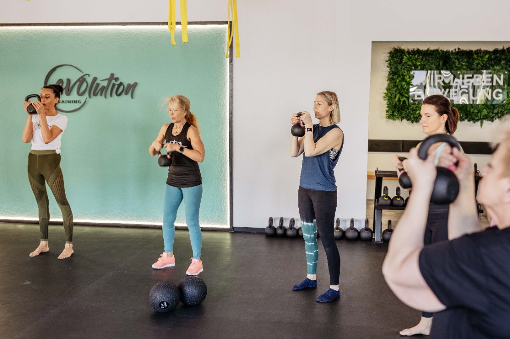Reguläres Kursprogramm bei Evolution Training