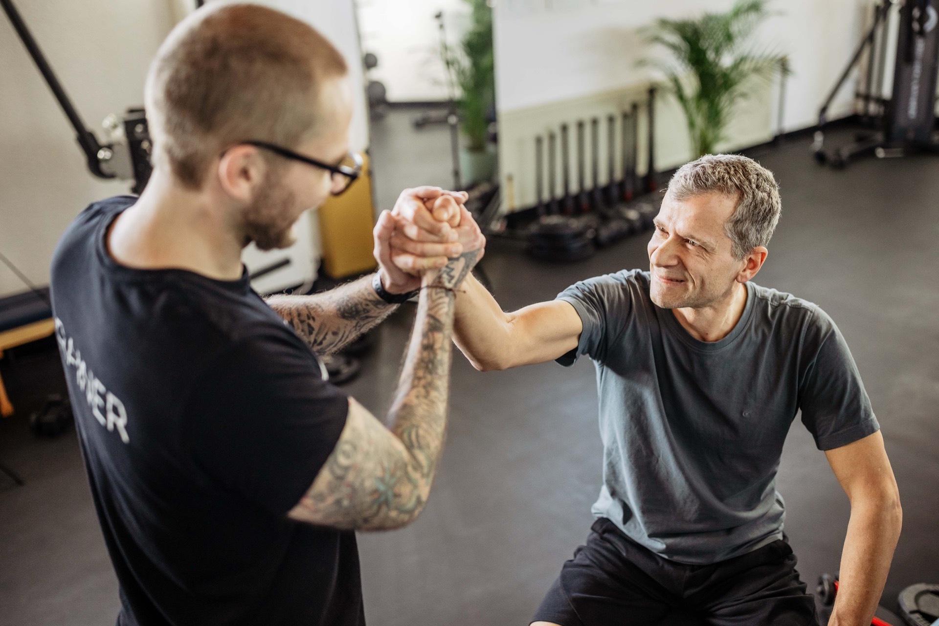 Persönliche Begleitung im Training bei Evolution Training Bamberg